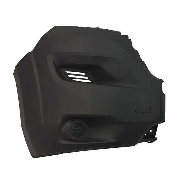 Aftermarket Osf Bumper Corner Relay Ducato Boxer 14-  Grey  Inc Fog Hole  No Exten